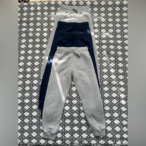 H&M Kids Gray and Navy Sweatpants Set